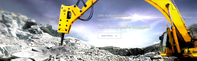 DBK hydraulic breaker